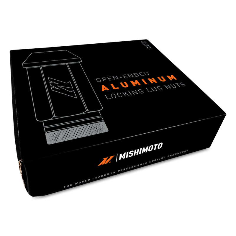 Mishimoto Aluminum Locking Lug Nuts 1/2 x 20 - 23 Piece Set in Neo Chrome