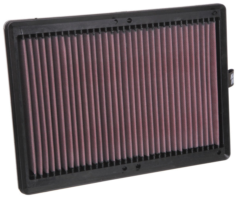 K&N Engineering High-Flow Drop-In Air Filter for 2015-2016 Kia Sedona and 2016 Kia Sorento 2.4L L4 - Part No. 33-5075