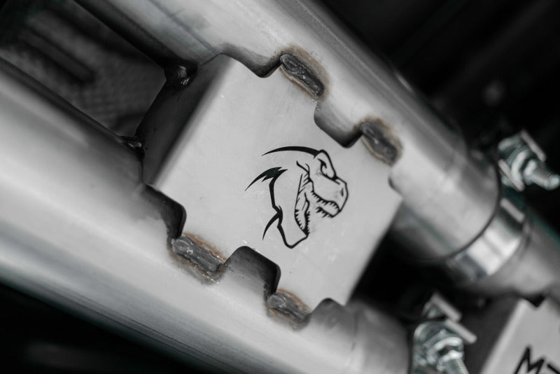MBRP Armor Pro Series Cat Back Exhaust System for Ram 1500 with Dual Split Rear Exit and Carbon Fiber Tips