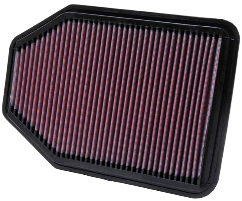 K&N Engineering 33-2364 High-Flow Drop-In Air Filter for Jeep Wrangler 3.8L V6