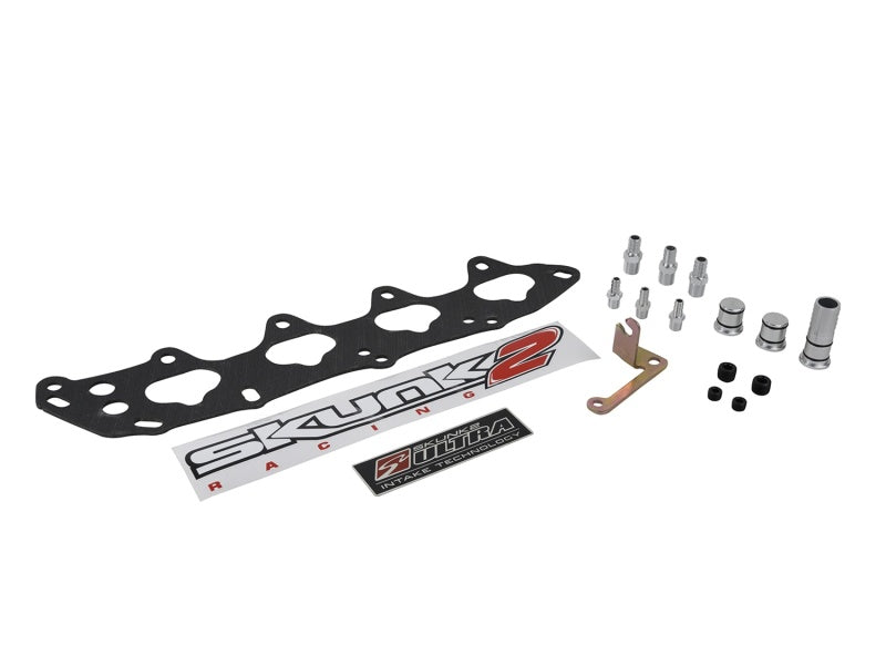 Skunk2 Racing Ultra Series Intake Manifold with Black B VTEC for Honda B16A/B17A/B18C Engines - Part #307-05-9050