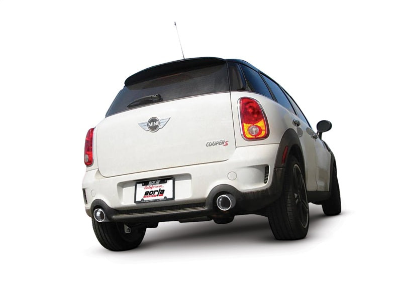 Borla S-Type Axle-Back Exhaust System for 2011-2016 Mini Cooper Countryman S R60 1.6L 4-Cylinder