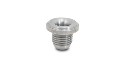 Vibrant -20 AN Male Weld Bung in Mild Steel – 1-3/4 inch Flange OD for Custom Automotive Plumbing