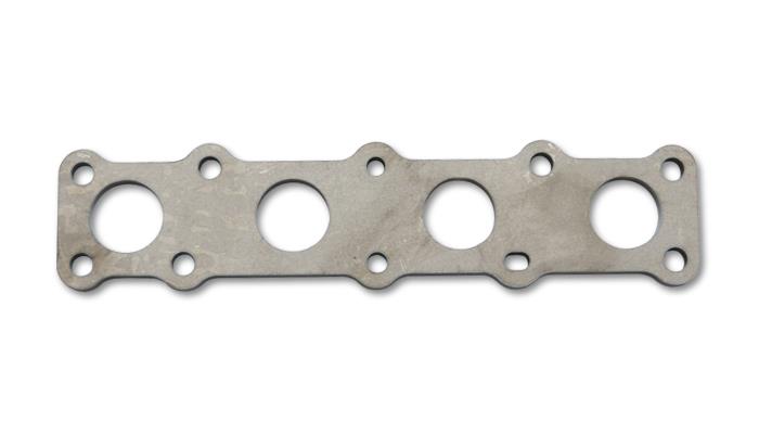 Vibrant Mild Steel Exhaust Manifold Flange for Hyundai Theta 2.0L Genesis 2.0T - 1/2 Inch Thick
