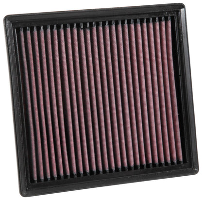K&N Engineering 33-5064 High-Flow Air Filter for Subaru Impreza and Crosstrek (2017-2018)