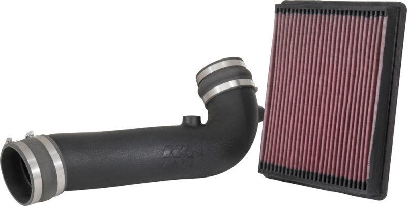 K&N Engineering 57-3098 High-Flow Air Intake System for Chevrolet, GMC, Cadillac Vehicles