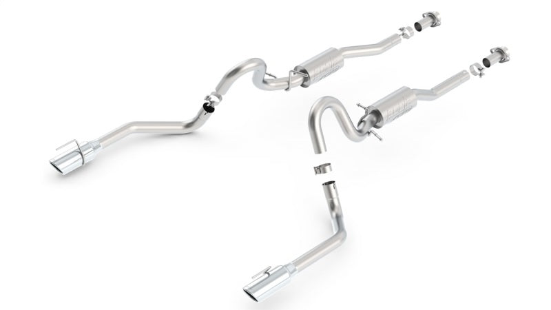 Borla ATAK Cat-Back Exhaust System for 1999-2004 Ford Mustang GT and Mach 1 - 4.6L V8, RWD
