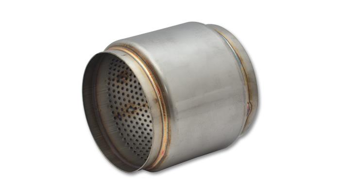Vibrant SS Race Muffler 4.5-inch Inlet/Outlet, 5-inch Length - Part Number 17985