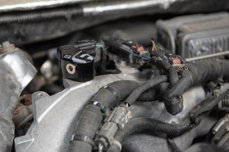 Fleece Performance 17-22 GM Duramax L5P MAP Sensor Spacer with Boost Reference Port