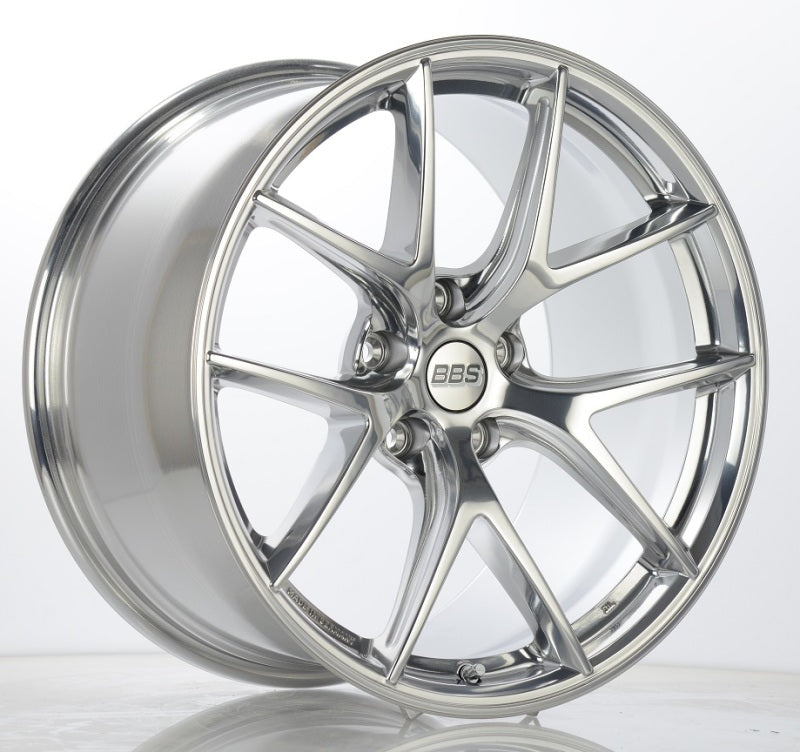 BBS CI-R 19x9 Inch 5x120 Bolt Pattern Polished Wheel with ET44 Offset and 82mm Hub Bore