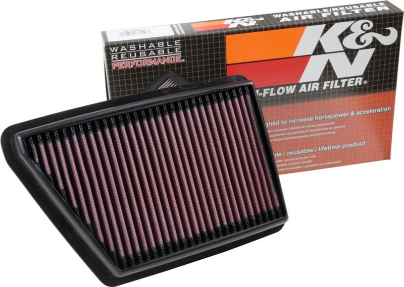 K&N Engineering 33-5063 High-Flow Reusable Air Filter for Honda CR-V 2.4L (2017-2019)