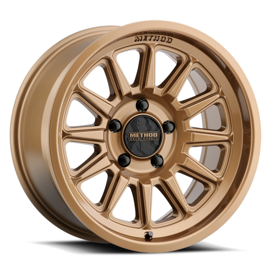 Method MR323 17x8.5 Bronze Alloy Wheel with 6x5.5 Bolt Pattern and Zero Offset