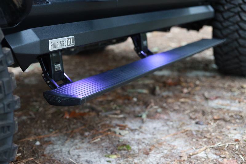 AMP Research PowerStep XL Electric Running Boards for 2022-2026 Ford F-250/F-350/F-450 Crew Cab - Black Part #77242-01A