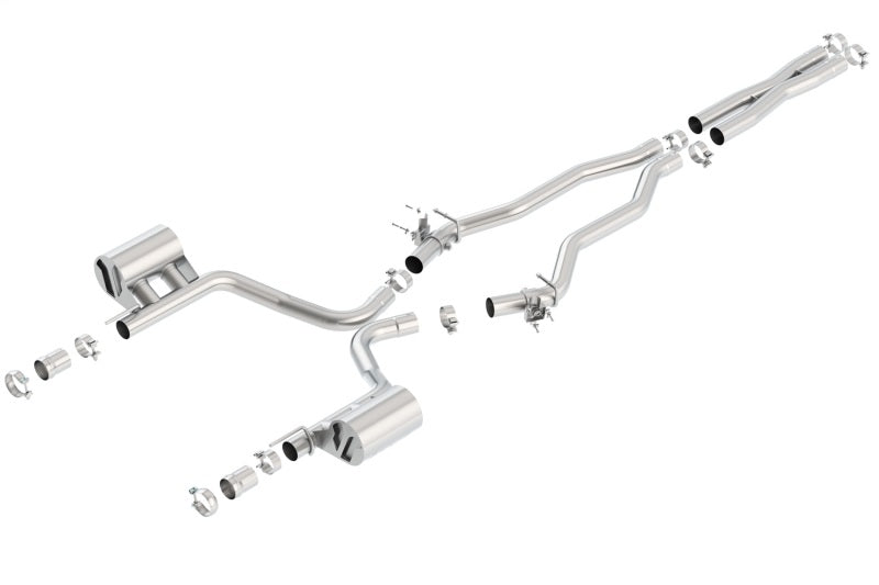 Borla ATAK Cat-Back Exhaust System for 2015-2023 Dodge Challenger SRT 392 / 392 Hemi / Scat Pack 6.4L V8