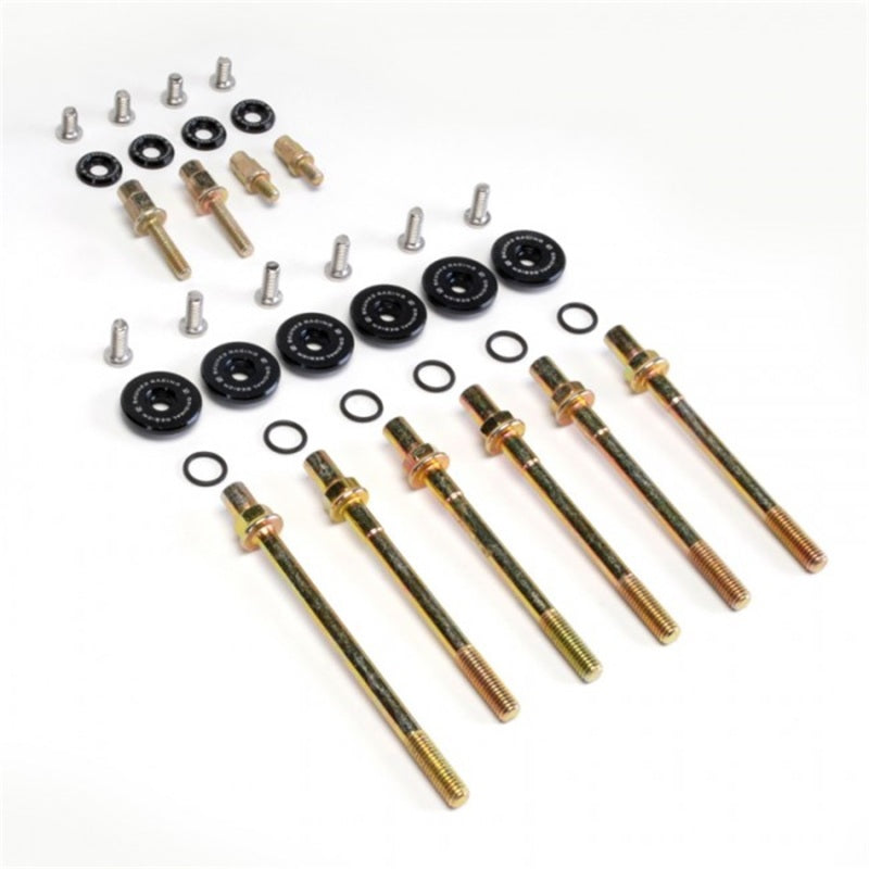 Skunk2 Racing Low Profile Valve Cover Hardware Kit for Honda/Acura K-Series Engines - Clear Anodized Finish
