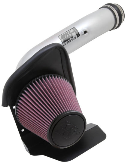 K&N Engineering 69-3528TS Silver Typhoon Cold Air Intake for 2010-2012 Ford Taurus 3.5L V6