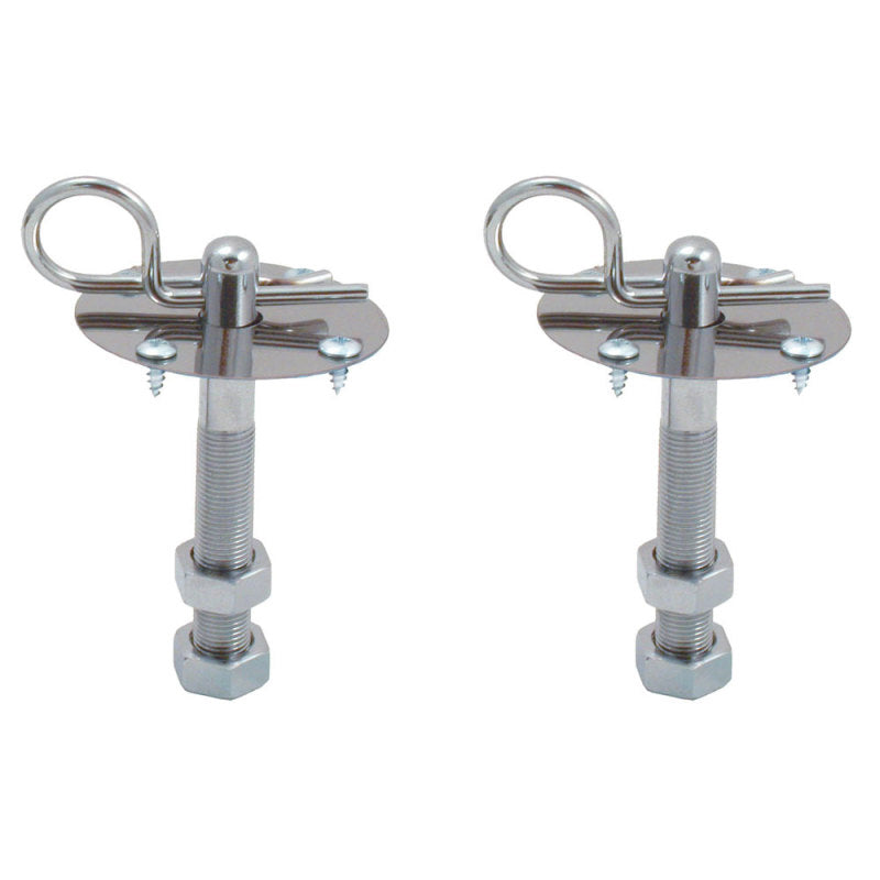Spectre Hood Pin Kit - Chrome for Automotive Applications