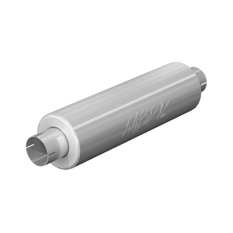 MBRP Universal 3 Inch Inlet/Outlet 26 Inch Single Aluminum Mild Tone Muffler - Model GP120809