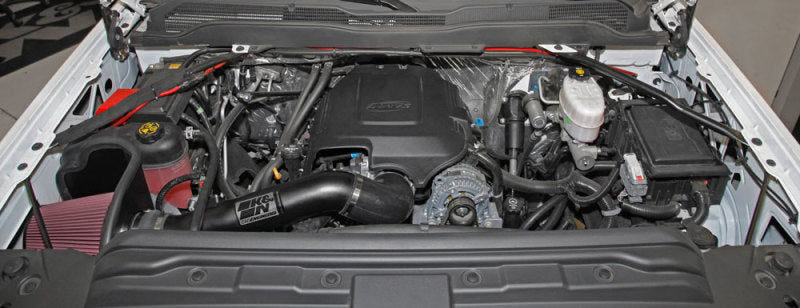K&N Engineering High Flow Performance Cold Air Intake System for 2016 Chevy Silverado 2500/3500 and GMC Sierra 2500/3500