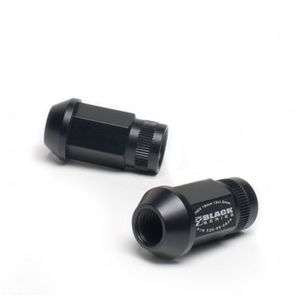 Skunk2 Racing 12 x 1.5 Forged Lug Nut Set (Black Series) for Honda, Acura, Mitsubishi, Scion, and Toyota