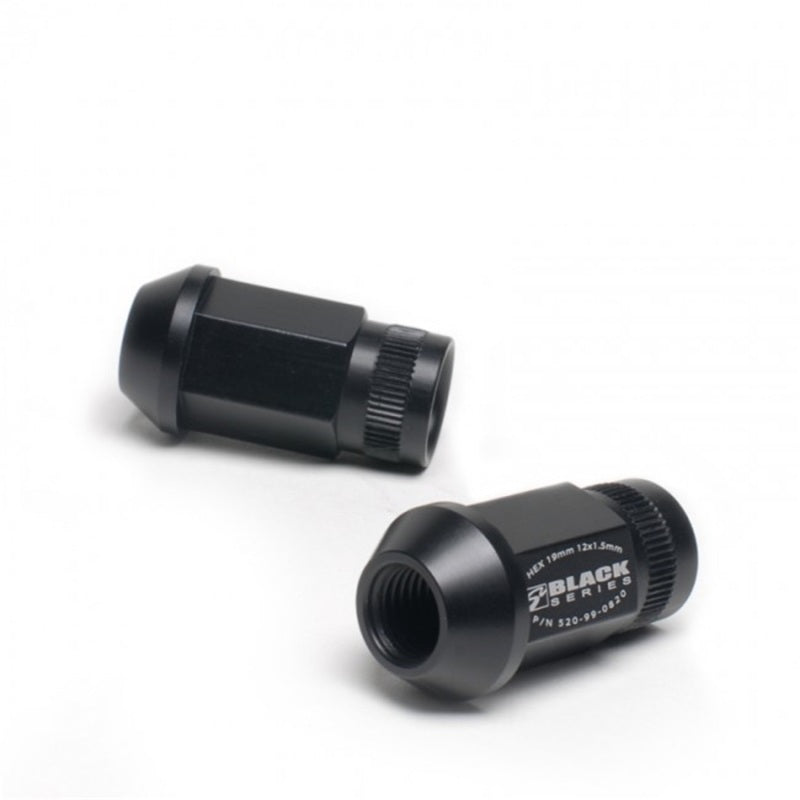 Skunk2 Black Series Forged Lug Nut Set for Honda, Acura, Mitsubishi, Scion, and Toyota – 12 x 1.5 Thread, 16 Pieces