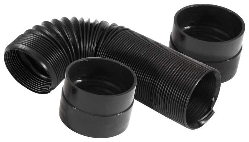 Spectre 3-inch Black Air Duct Hose Kit – Flexible Intake Ducting for Cooler Air Intake