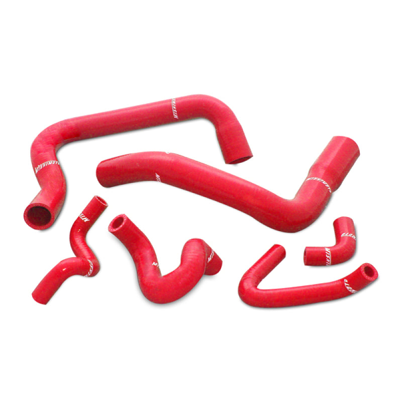 Mishimoto 86-93 Ford Mustang Black Silicone Radiator Hose Kit Part Number MMHOSE-MUS-86BK