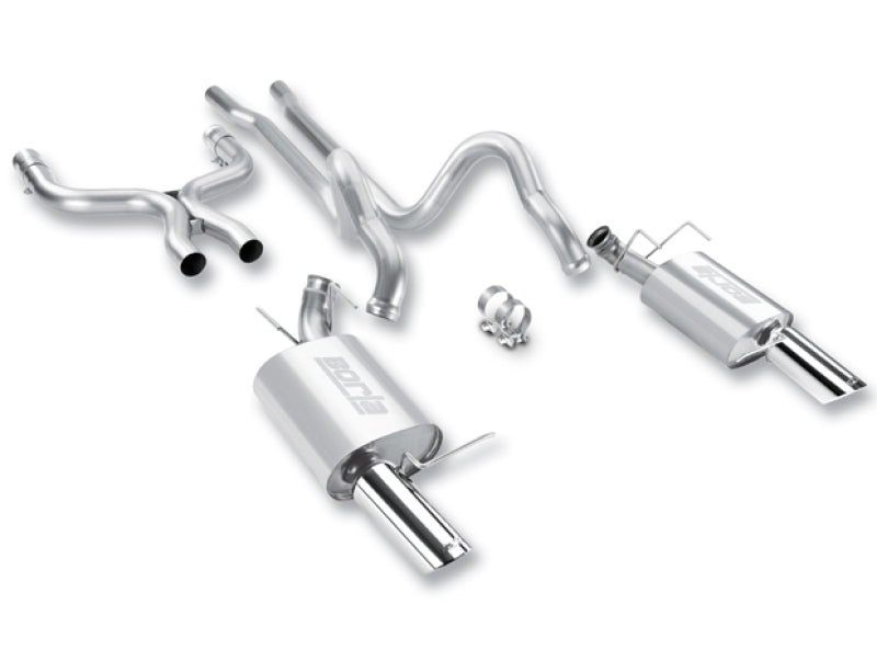 Borla ATAK Cat-Back Exhaust System for 2011-2012 Ford Mustang GT & Boss 302 - 5.0L V8, RWD