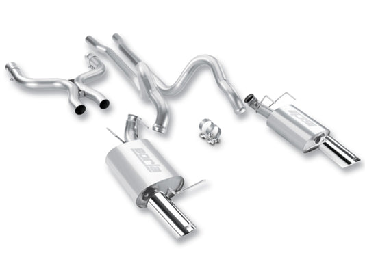 Borla ATAK Cat-Back Exhaust System for 2011-2012 Ford Mustang GT & Boss 302 - 5.0L V8, RWD
