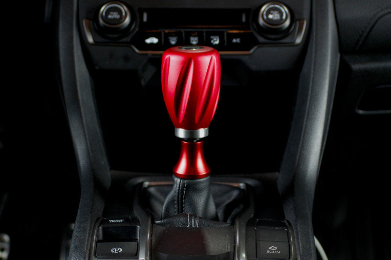 Mishimoto M12x1.25 Shift Boot Retainer in Silver for Automotive Applications
