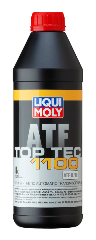 LIQUI MOLY Top Tec ATF 1100 Automatic Transmission Fluid - 1 Liter