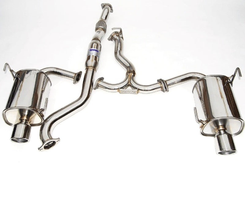 Invidia Q300 Cat-Back Exhaust System for 2014-2016 Subaru Forester XT with Rolled Polished Tips