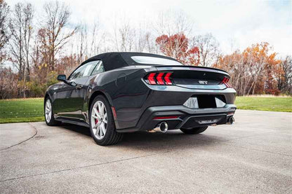 Corsa 24+ Ford Mustang GT Conv. Xtreme Cat-Back Ex. Sys. 3.0in Dual Rear Ex w/4.5in StraightCut Tips
