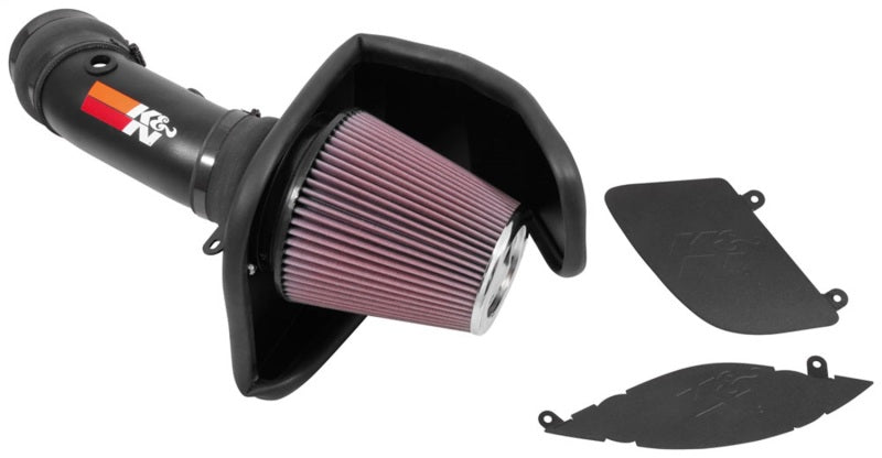 K&N Engineering 69-2553TTK Cold Air Intake System for 2017-2022 Dodge Challenger and Charger V8-6.2L