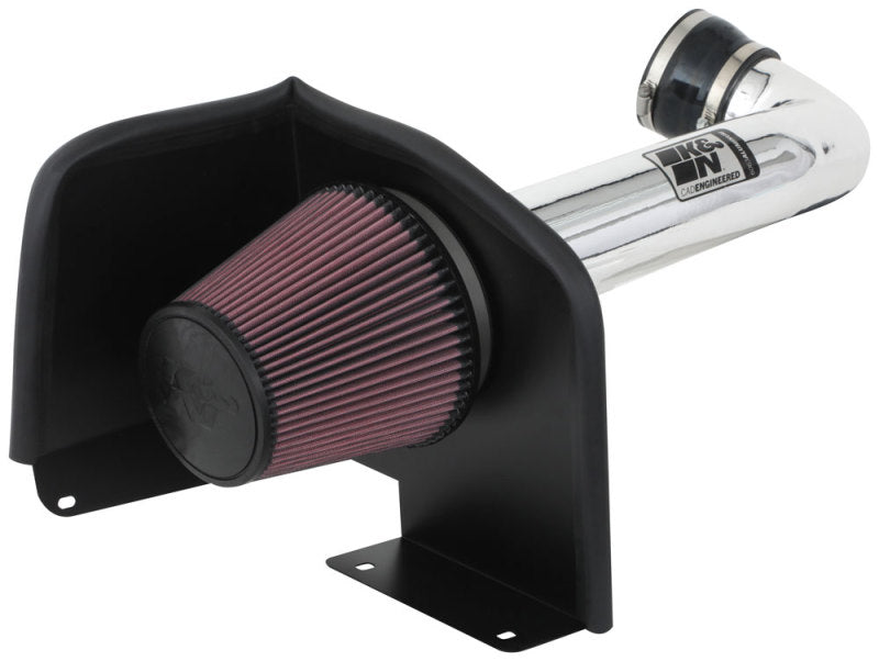 K&N Engineering 77-3070KP High Flow Cold Air Intake System for Chevrolet Avalanche and Similar Models