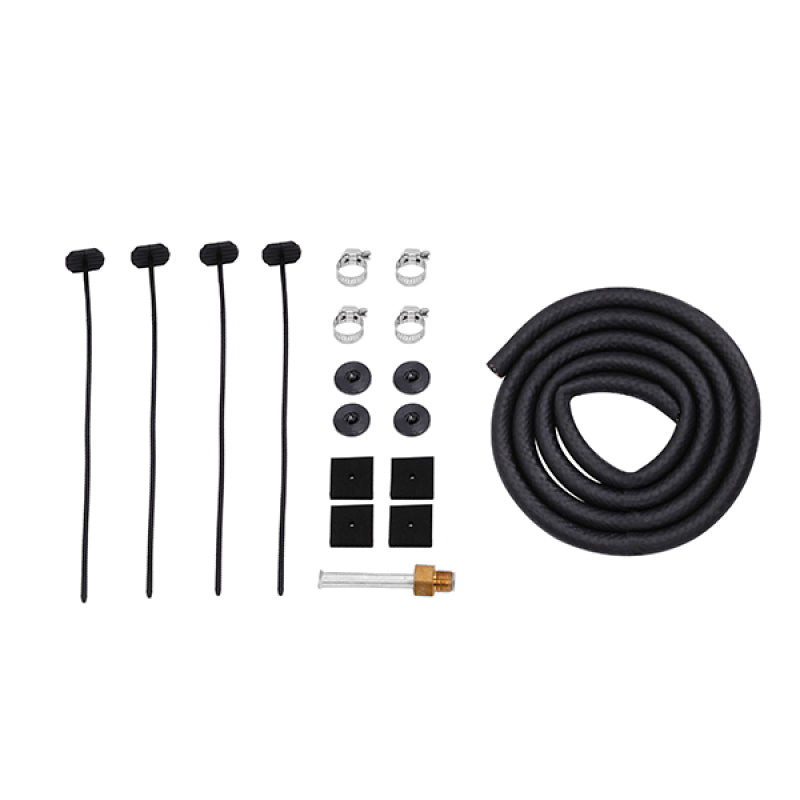 Mishimoto Universal Transmission Fluid Cooler - 20in x 7.5in x 0.75in Tube-and-Fin Design for Automotive Fluid Temperature Management