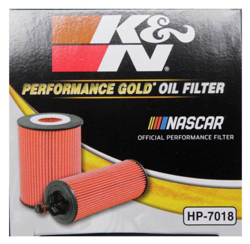 K&N Engineering HP-7018 Cartridge Oil Filter for Ford, Toyota, Lexus Vehicles
