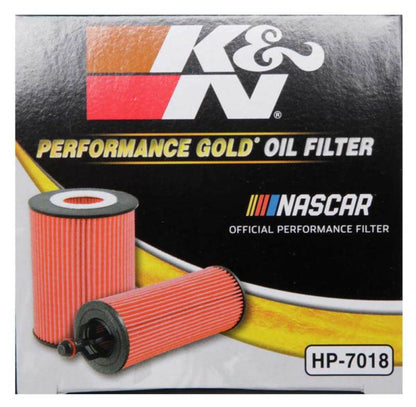K&N Engineering HP-7018 Cartridge Oil Filter for Ford, Toyota, Lexus Vehicles