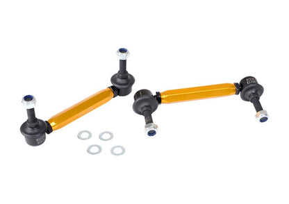 Whiteline Universal Swaybar Link Kit - Heavy Duty Adjustable 10mm Ball Joint (Part No. KLC140-235)