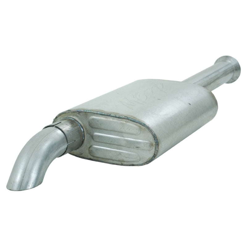 MBRP Armor Lite Series Cat Back Exhaust System for 2002-2006 Jeep Wrangler 2.5L & 4.0L - Off Road, Single Turn Down Exit