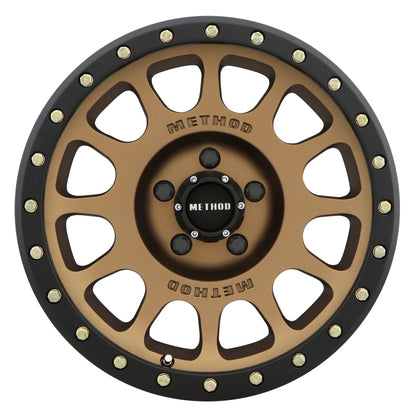 Method MR305 NV 18x9 Bronze Street Loc Wheel with 5x150 Bolt Pattern and +25mm Offset