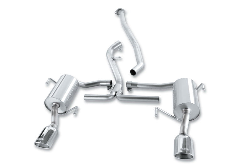 Borla S-Type Cat-Back Exhaust System for 2008-2011 Subaru Impreza 2.5L 4-Cylinder Sedan