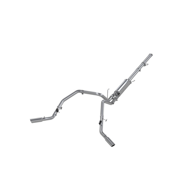 MBRP Armor Lite Series Cat Back Exhaust System for 2006-2008 Dodge Ram 1500 with 5.7L HEMI, Dual Split Side Exit