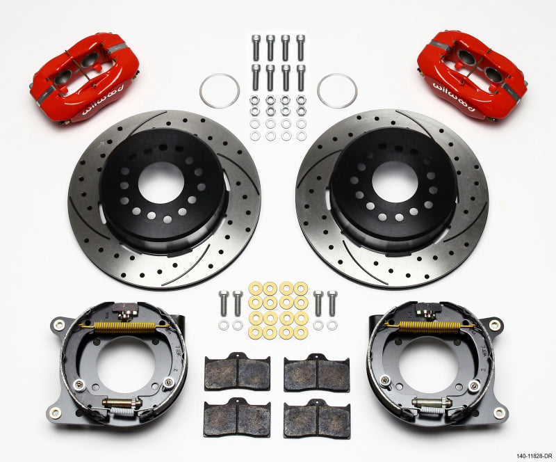 Wilwood Forged Dynalite P/S Park Brake Kit for Chevrolet Impala and Corvette - Part #140-11828-DR