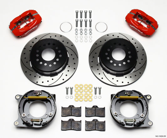 Wilwood Forged Dynalite P/S Park Brake Kit for Chevrolet Impala and Corvette - Part #140-11828-DR