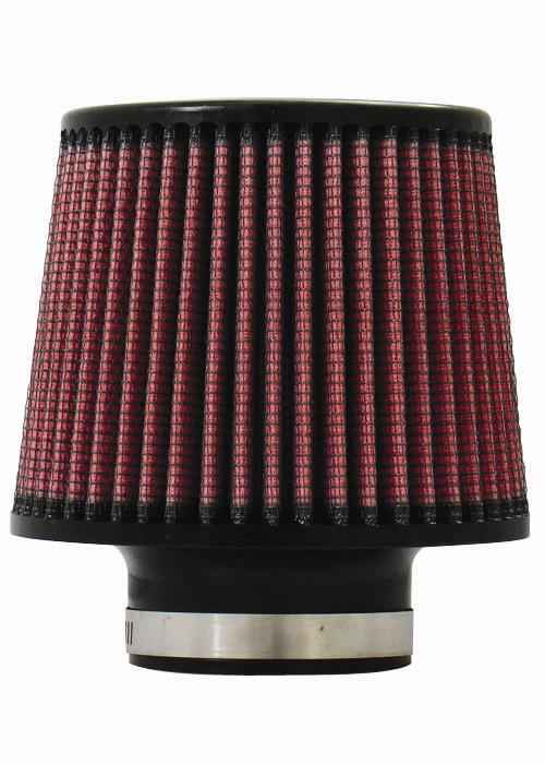 Injen High Performance Air Filter - 2.75 Black Filter 6 Base / 5 Tall / 5 Top
