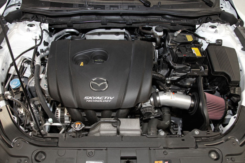 K&N 69 Series Typhoon Performance Cold Air Intake Kit for 2014-2015 Mazda 6 2.5L by K&N Engineering Part 69-6032TS