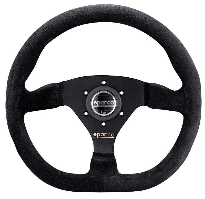 Sparco L360 Ring Suede Black Steering Wheel - Part Number 015TRGS1TUV