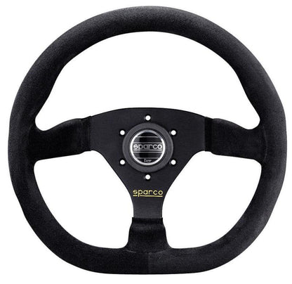 Sparco L360 Ring Suede Black Steering Wheel - Part Number 015TRGS1TUV
