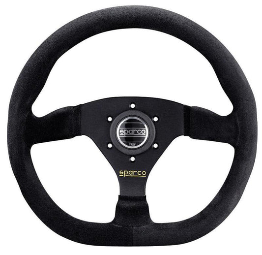 Sparco L360 Ring Suede Black Steering Wheel - Part Number 015TRGS1TUV